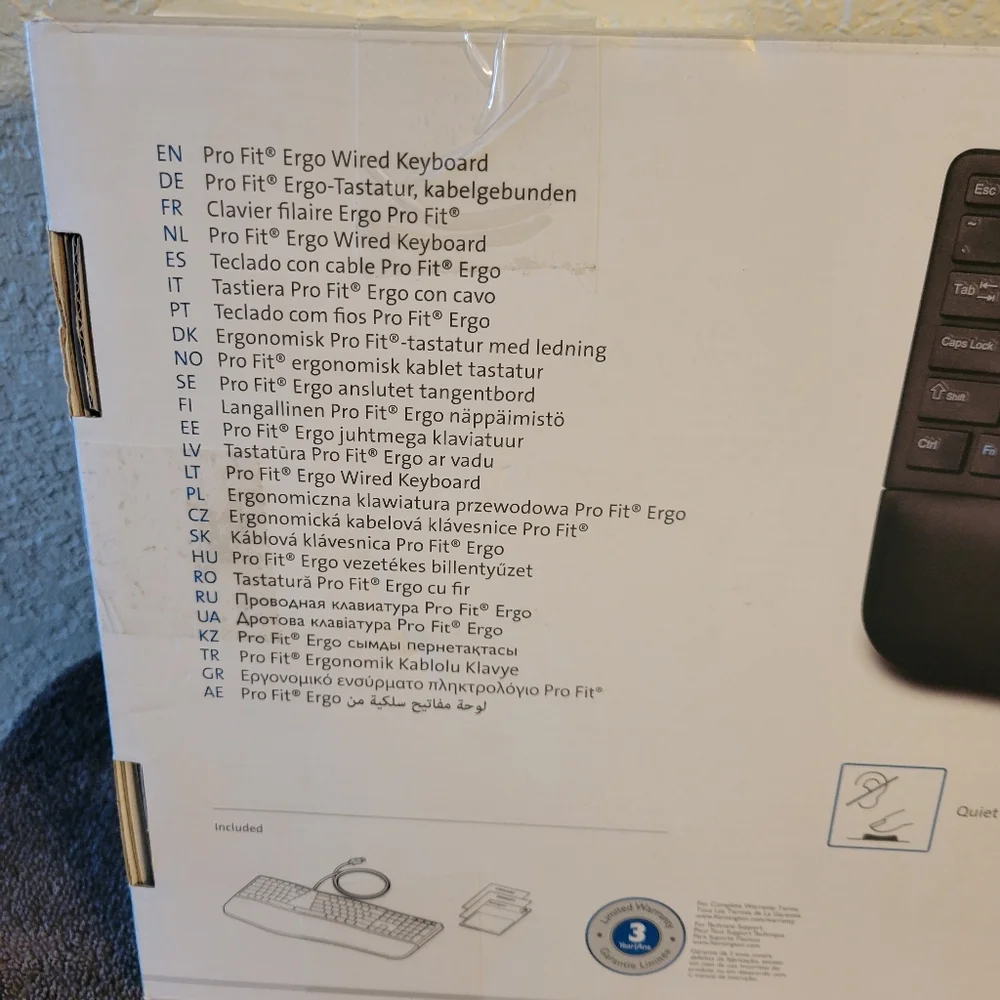 Kensington Keyboard + Trackball Bundle | Ergonomic Office Tech (Brand New)